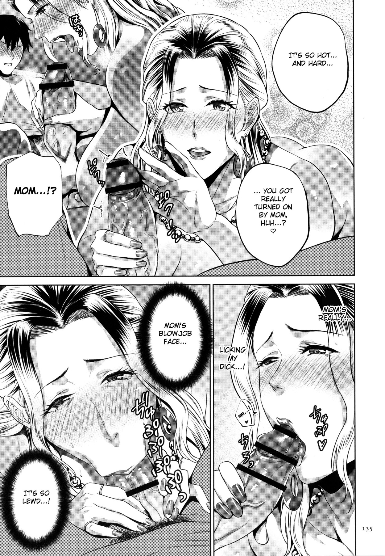 Hentai Manga Comic-Honey Mother And Child Immoral-Read-133